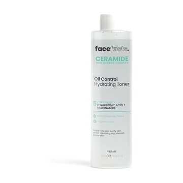 Face Facts Ceramide Oil Control Hydrating Toner 200ml